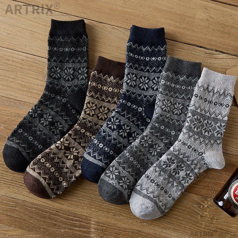 Men'S National Wind Mid-Tube Socks