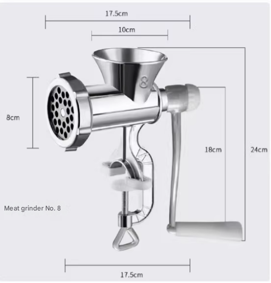 New Style Meat Enema Machine Manual Household Small Grinding Meal Stir Meat And Stuffing Machine