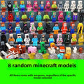 Building Block Man Ornaments Model